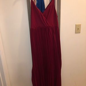 SHEIN stunning burgundy/ wine dress